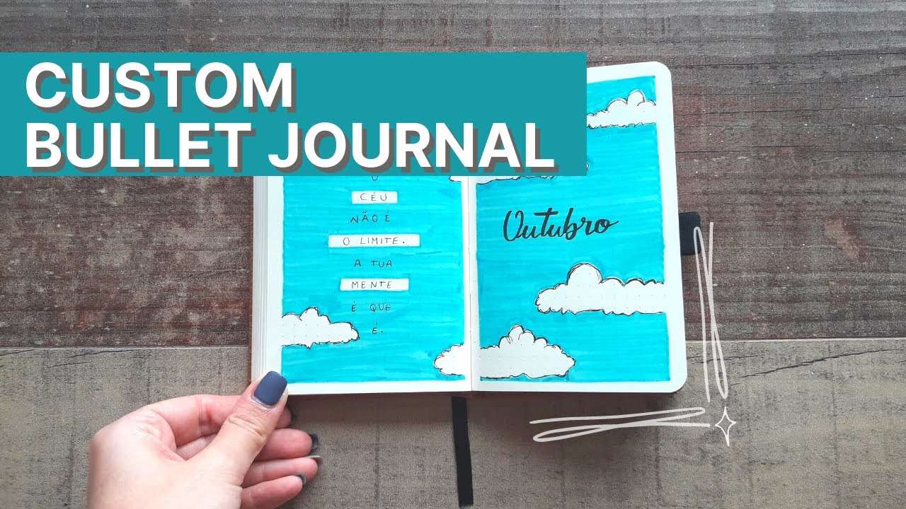 Custom Bullet Journal | Bullet Journal Flip Through for 2021