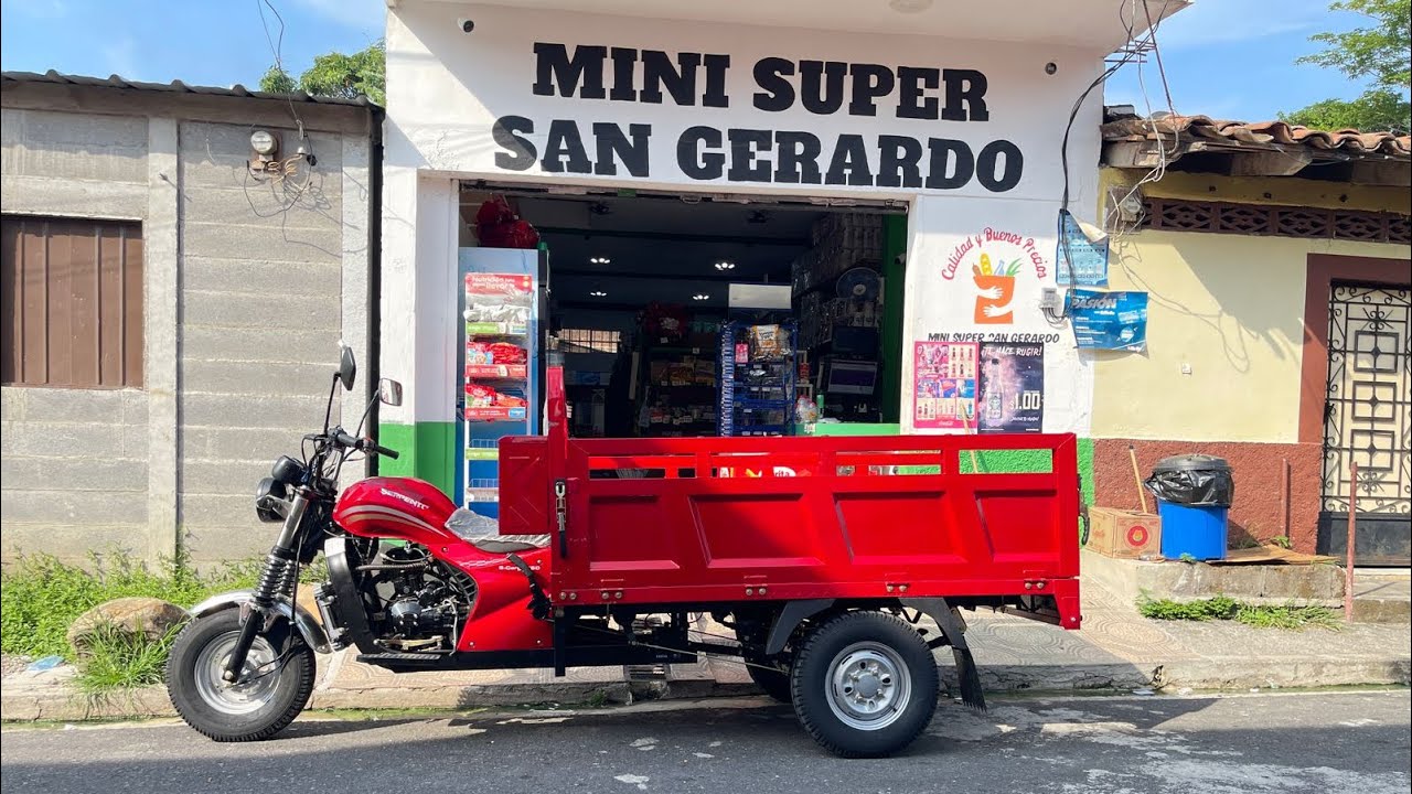 Tenemos una nueva ADQUISICIÓN en Mini Super San Gerardo (Moto cargo Serpento 250cc)