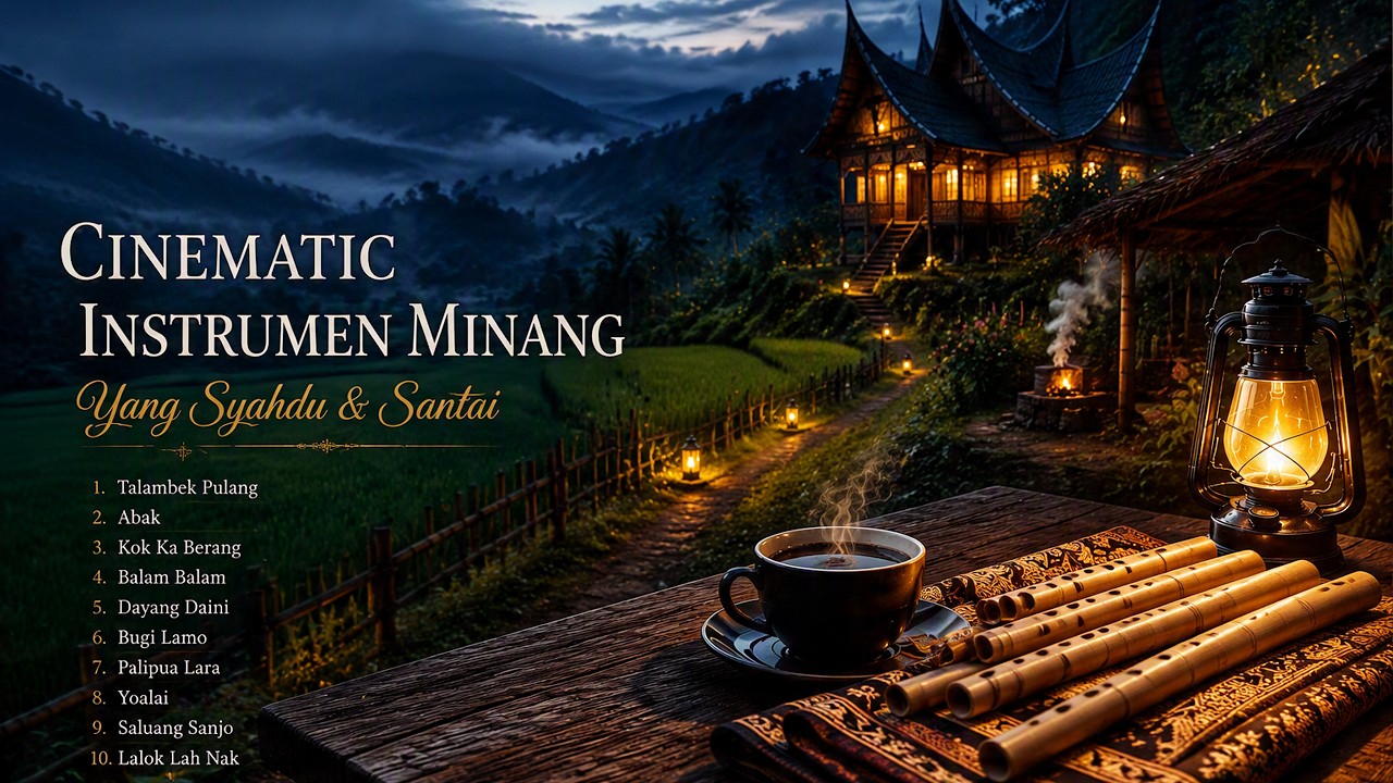 INSTRUMEN MINANG | MUSIK MINANG INSTRUMENTAL | ALUNAN MUSIK TRADISIONAL MINANGKABAU** 🎶