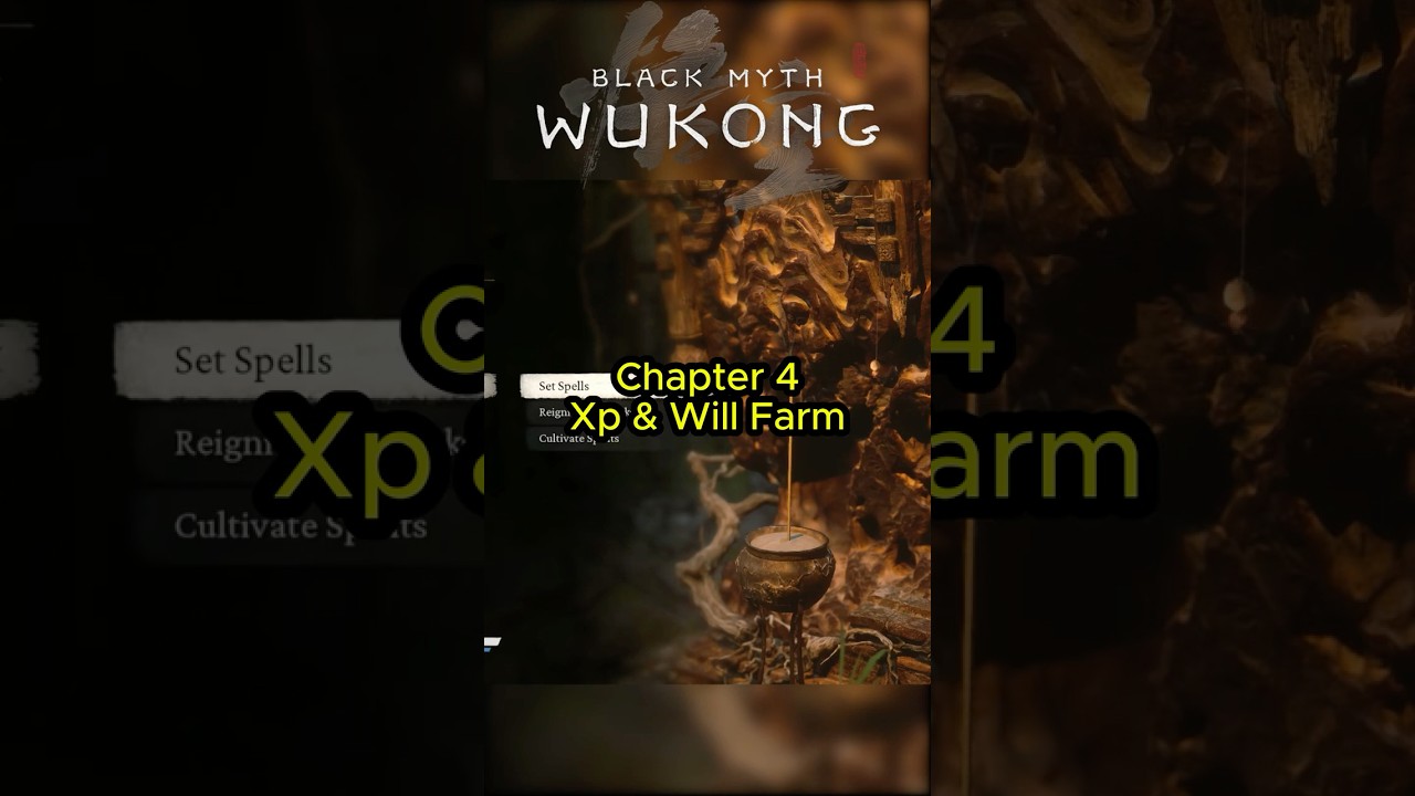 Лучший опыт и фарм в главе 4 #blackmythwukonggameplay