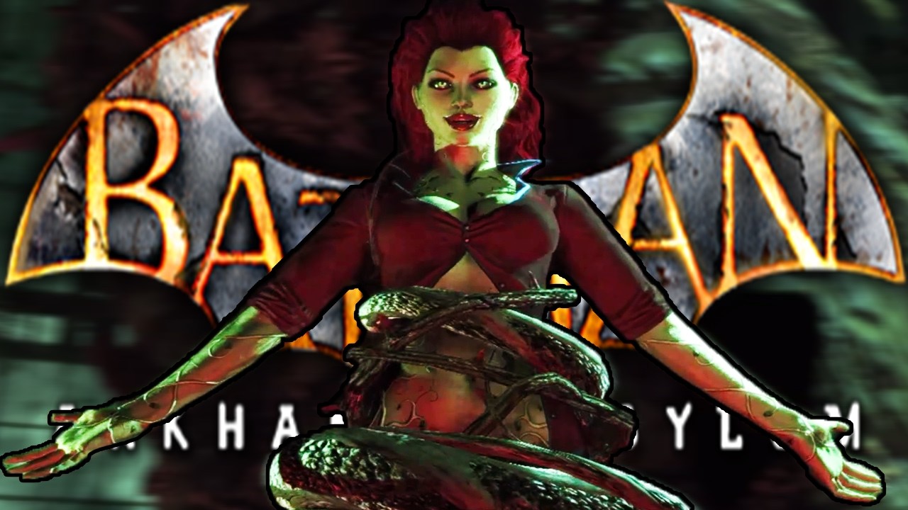 Batman Arkham Asylum Makes Me Fight A Giant Plant
