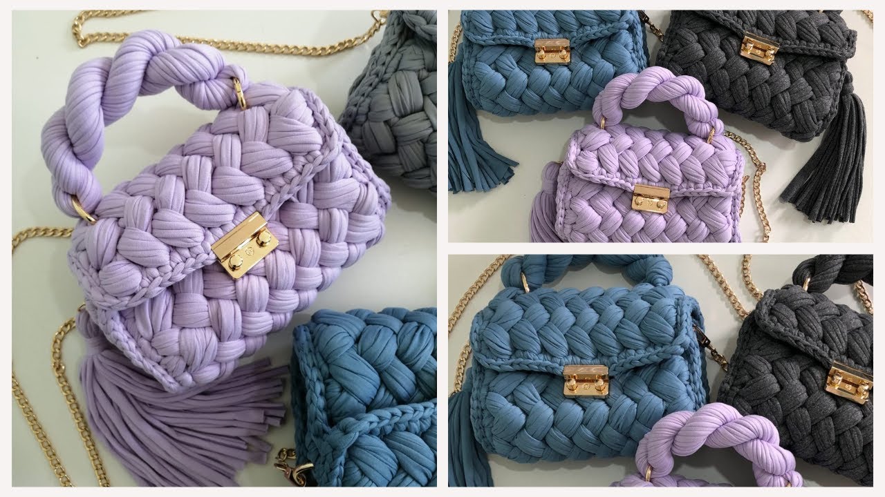 Taller de Bolso Puntada Puff con Trapillo Parte 1 - Trapillo Pillo