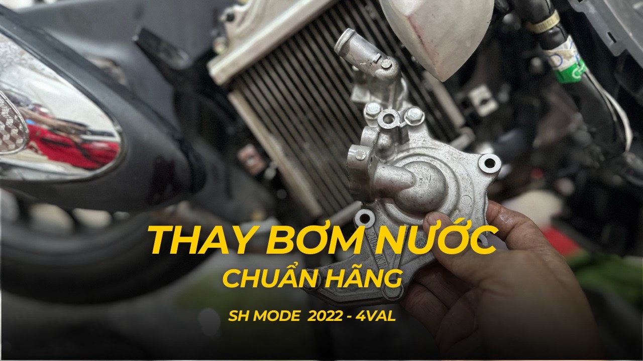 Cách thay Bơm nước SH mode -an toàn #tuisuahonda #shmode #shmode2023