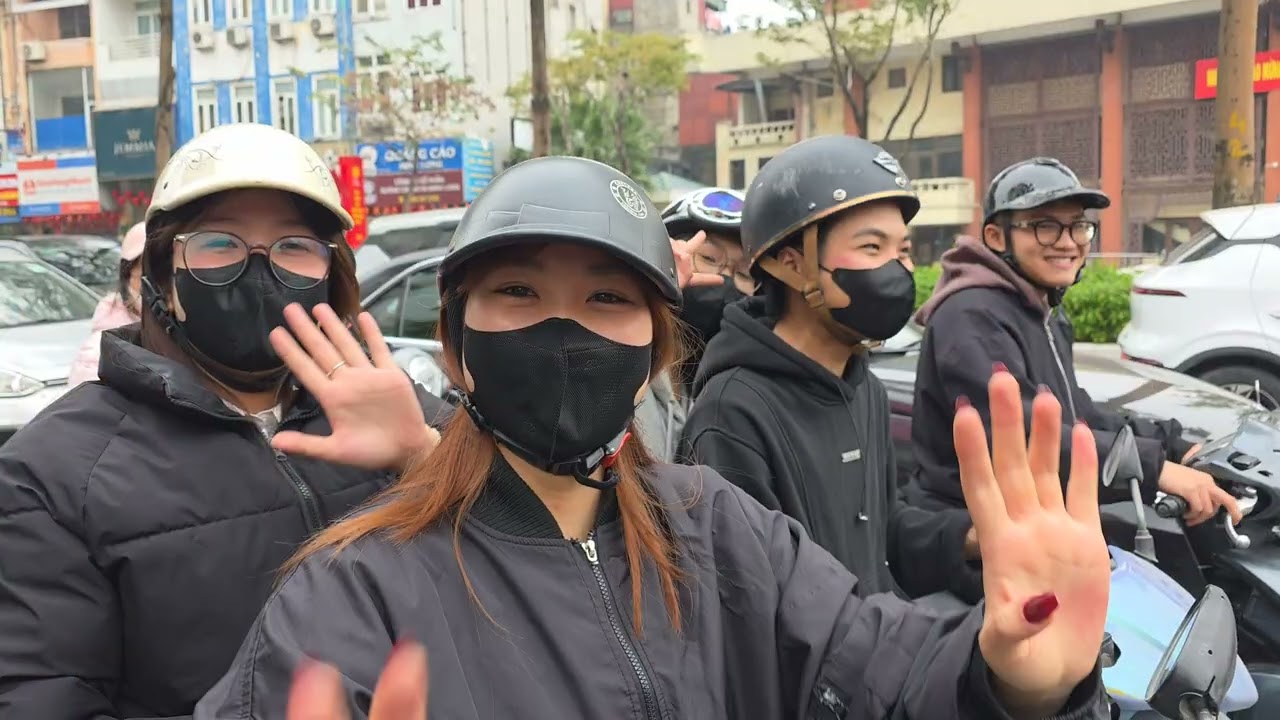 🇻🇳  Grab 오토바이 택시타보기 HANOI