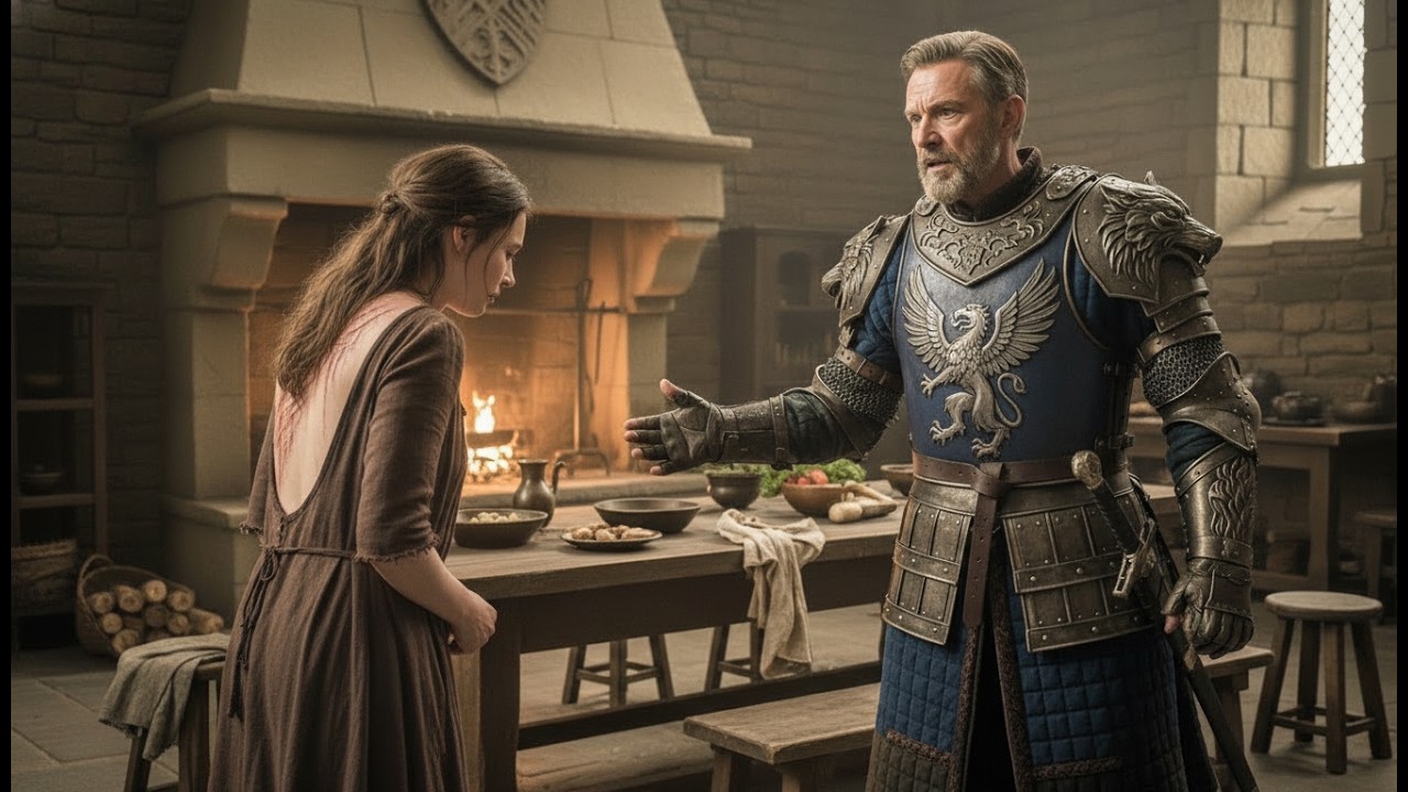 Alpha King Found His Beta’s Daughter Bleeding in the Palace Kitchen… The Reason Left Him Shaking