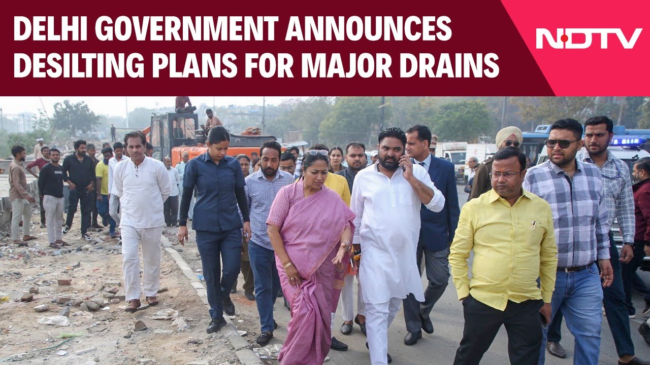 Delhi News | Focus on Drainage: Delhi Government Announces Desilting Plans for Major Drains