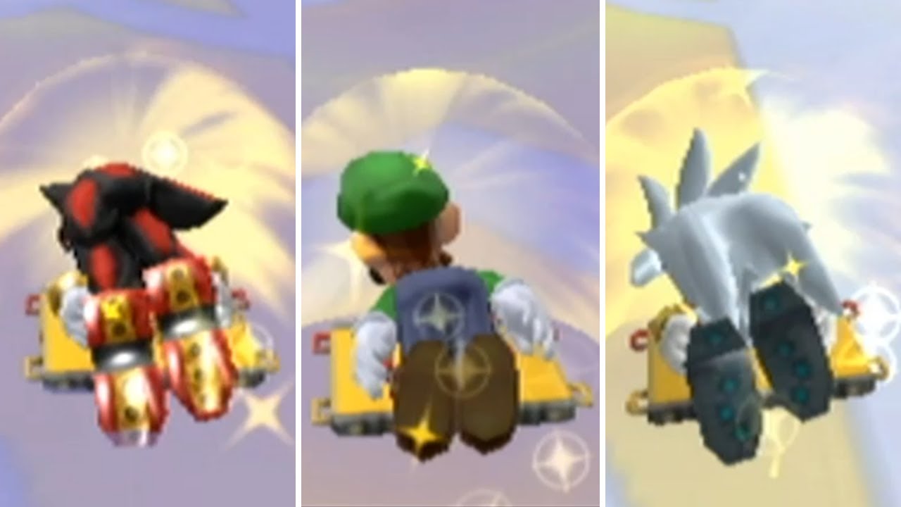 Mario & Sonic at the Olympic Winter Games - All Characters Skeleton Gameplay