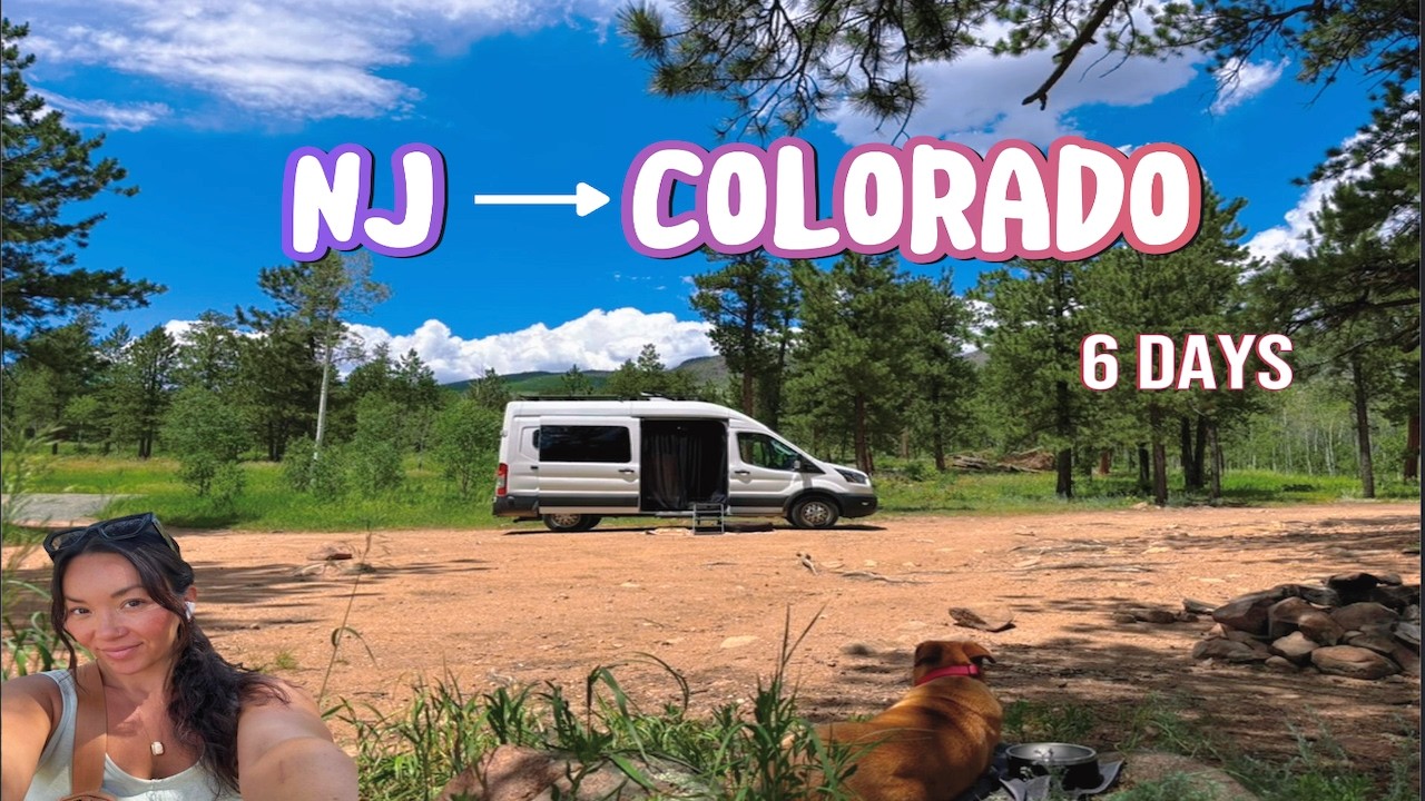 Driving Cross Country in 6 Days | Solo Van Life Begins