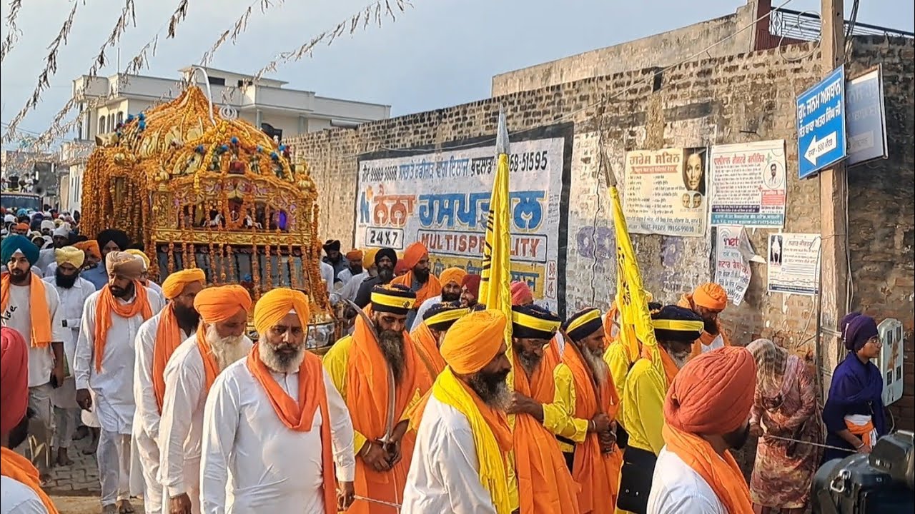 ਸੰਤ ਬਾਬਾ ਅਤਰ ਸਿੰਘ ਜੀ ਮਹਾਰਾਜ ਦੇ ਜਨਮ ਅਵਤਾਰ ਦਿਹਾੜੇ ਨੂੰ ਮੁੱਖ ਰੱਖਦਿਆਂ rਨਗਰ ਕੀਰਤਨ ਚੀਮਾ ਸਾਹਿਬ