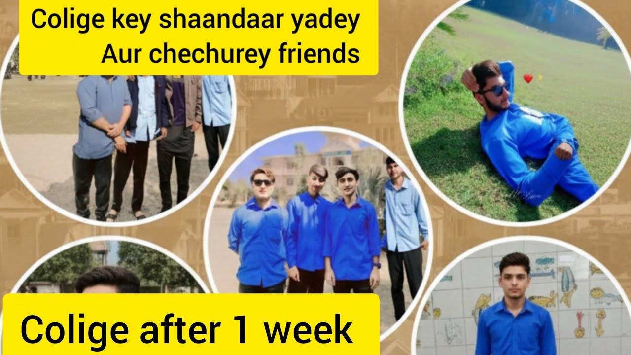Syed muiz ul Hassan New vlog colige key shaandaar yadey aur best friends 🤪 watch full video 🤣
