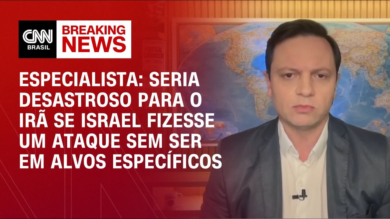 Israel x Ir&atilde;: Professor Vitelio Brustolin explica escalada do conflito; veja a &iacute;ntegra | CNN ARENA
