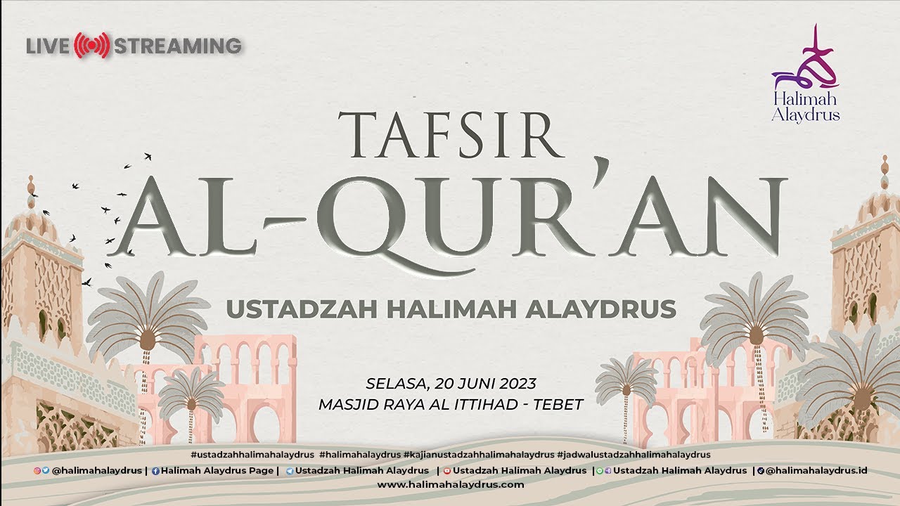CARA MENGHINDAR DARI TIPU DAYA SETAN | USTADZAH HALIMAH ALAYDRUS