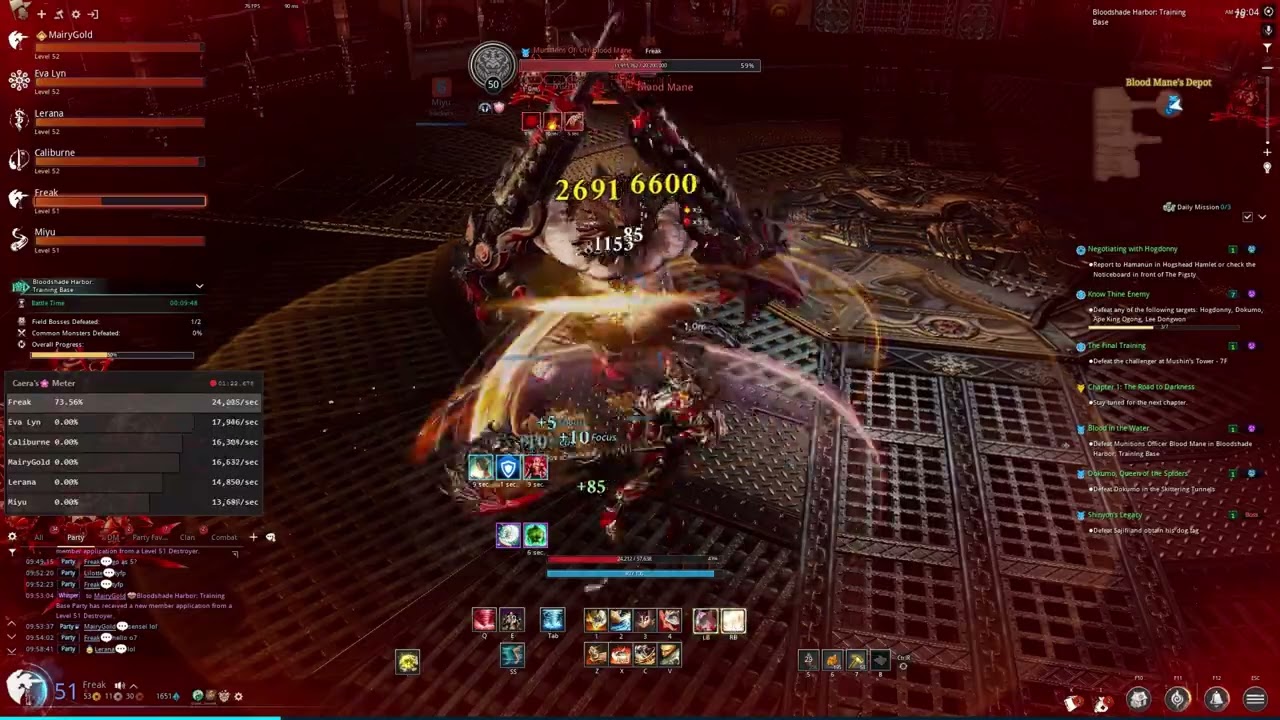 bns neo destroyer bsh training base brrrrr