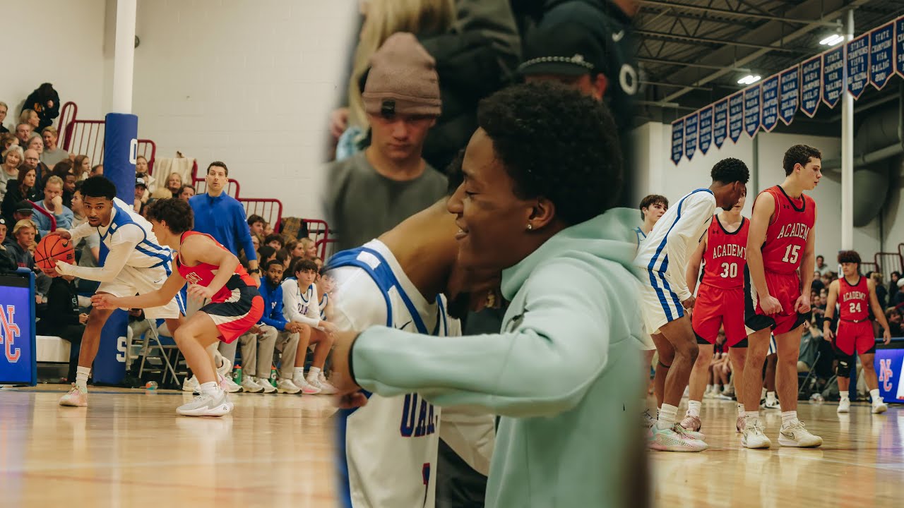 LEGEND BUNCH JR & NOCO GIVES NORFOLK ACADEMY BELT IN THEIR RIVALRY MATCHUP....