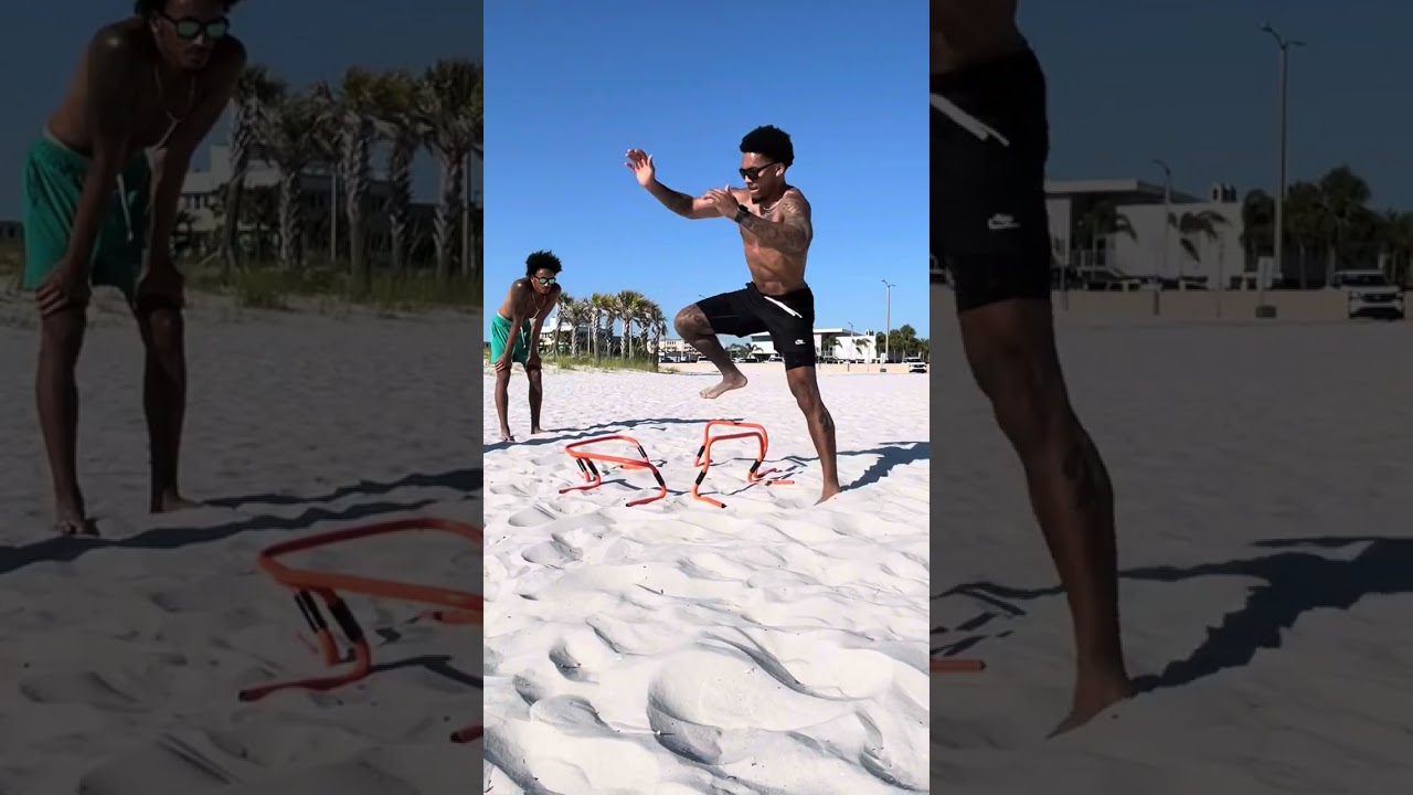 Off season Beach workout for hoopers! 