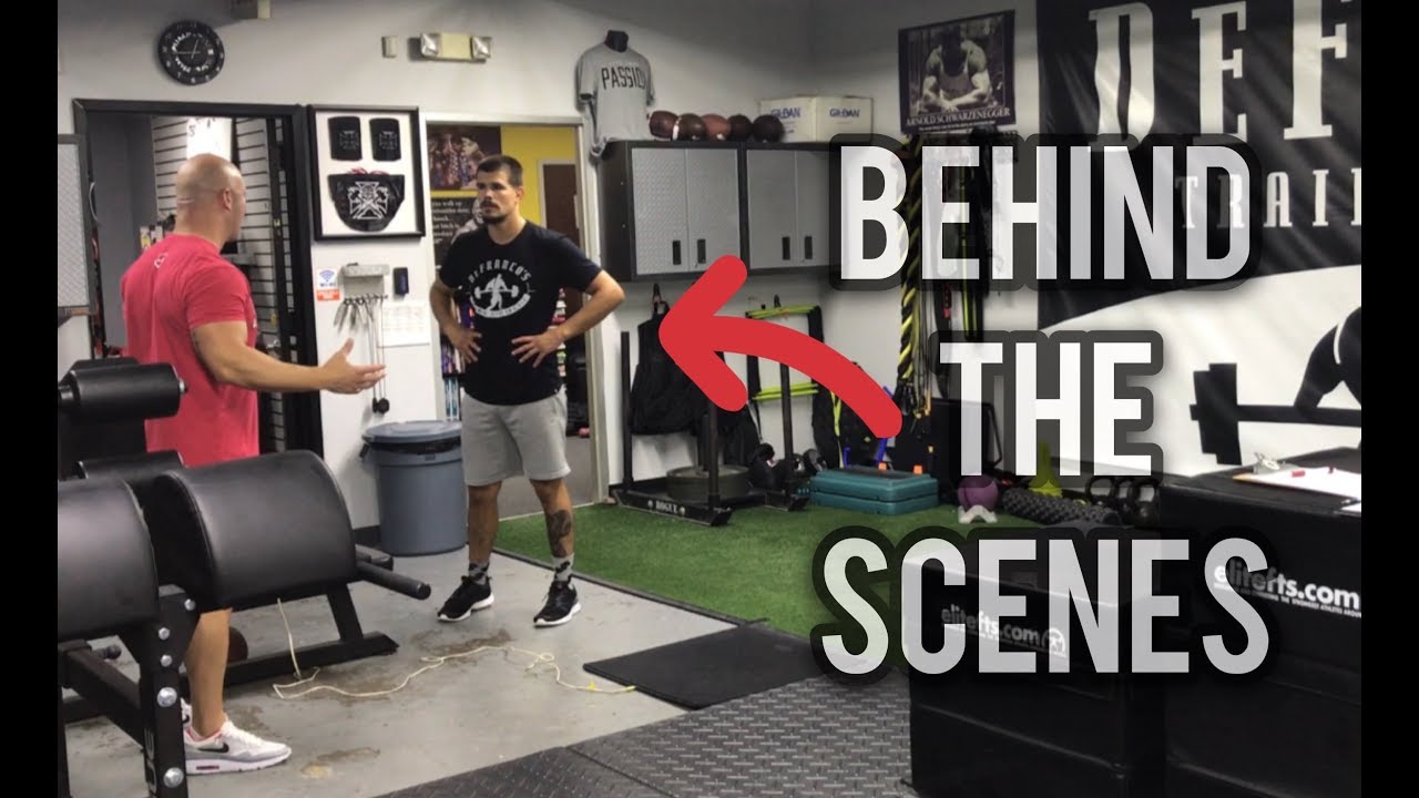 UFC Fighter Mickey Gall working w/ Joe DeFranco | Special Strength Exercises for MMA