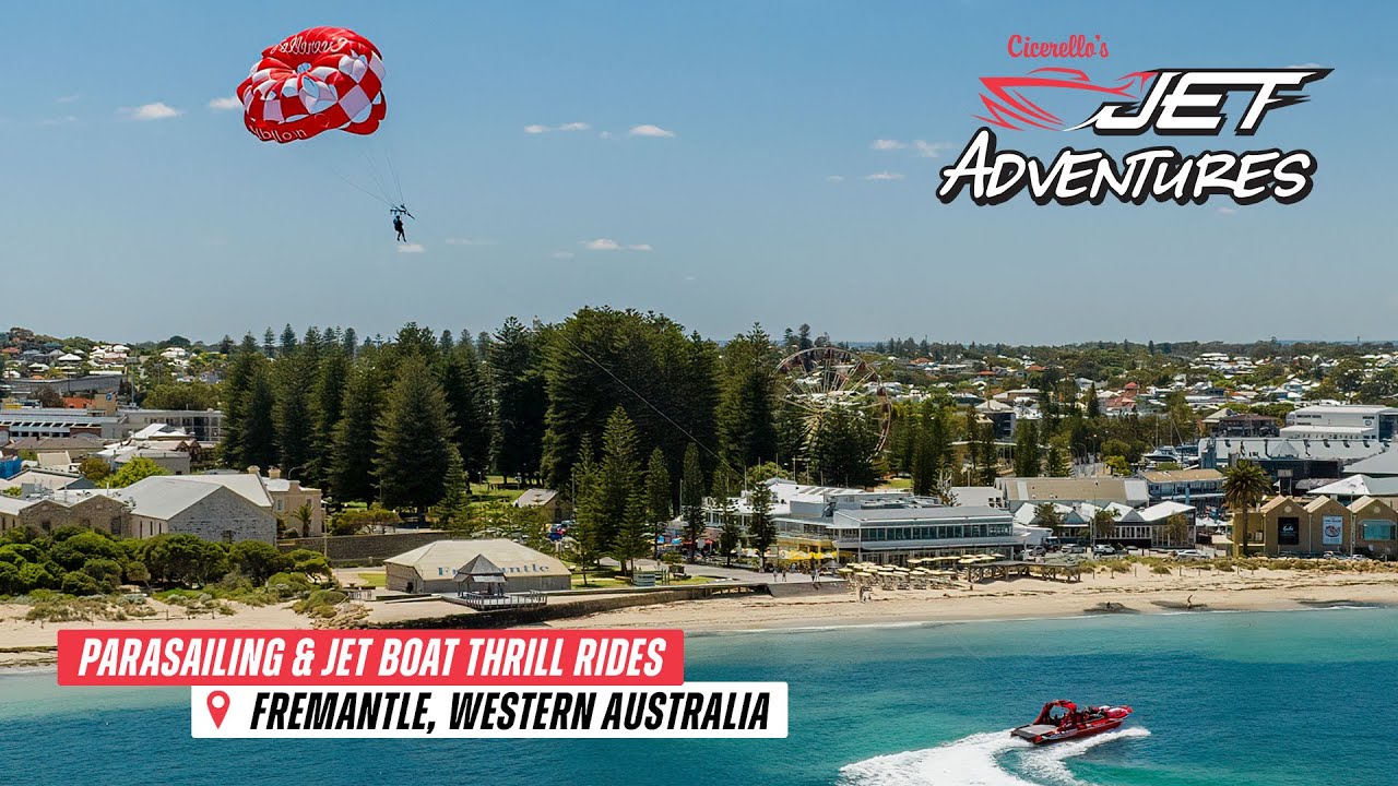 Cicerello's Jet Adventures - Jet Boat Thrill Rides and Parasailing in Perth Western Australia