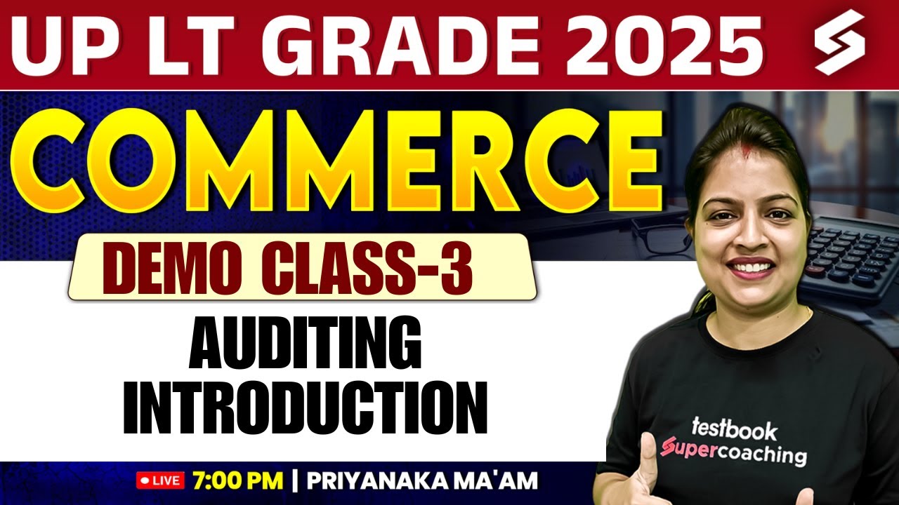 UP LT Grade New Vacancy 2025 | UP LT Grade Commerce Classes #3 By Priyanka Mam