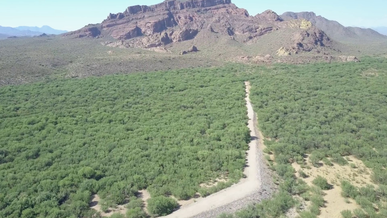 Granite Reef Dam & Red Mountain Mesa Mavic Pro 2.7K