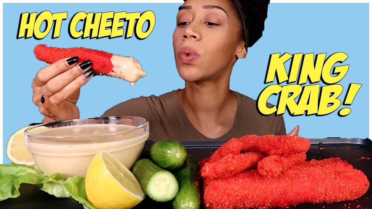 Hot Cheeto King Crab and Alfredo
