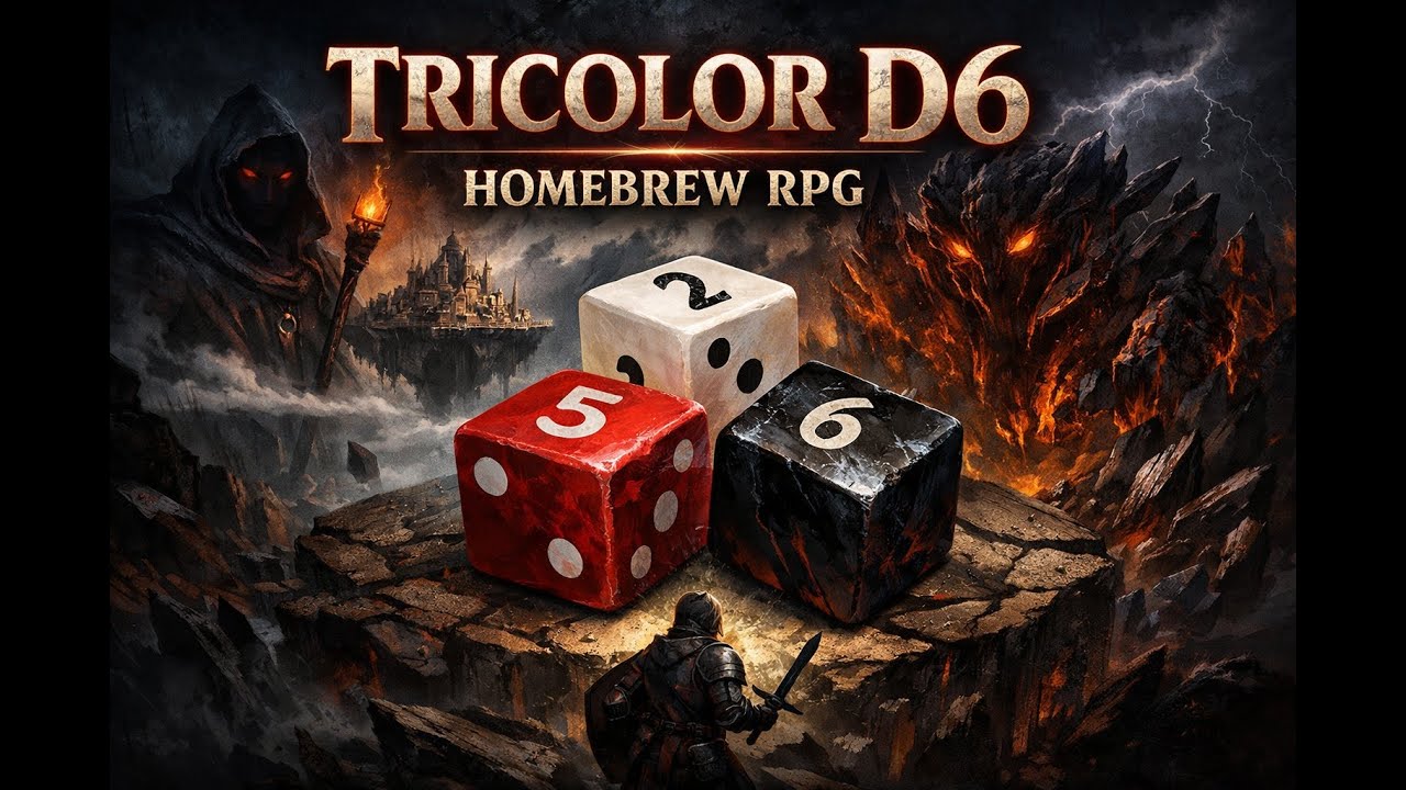 Fleshing out my Homebrew System - Tricolor D6 System