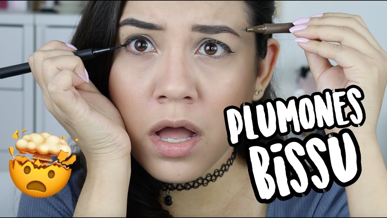 PROBANDO LOS NUEVOS PLUMONES PARA OJOS Y CEJAS DE BISSU - BBB?