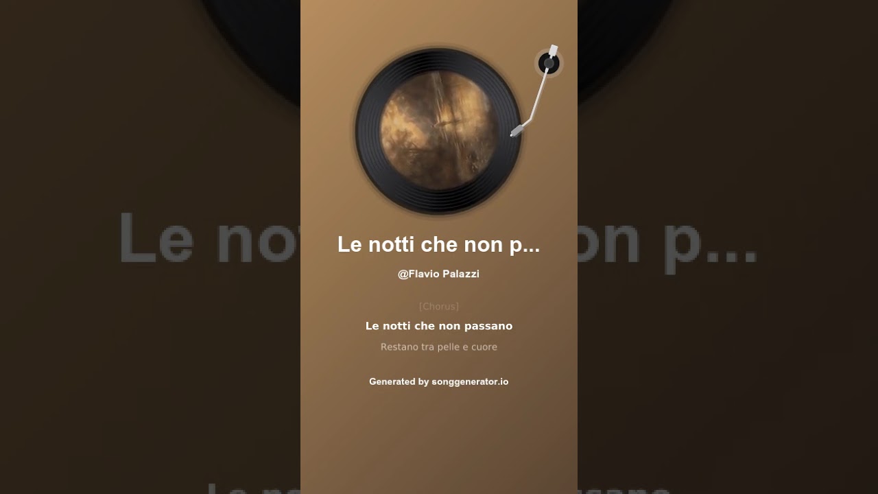 Le notti che non passano