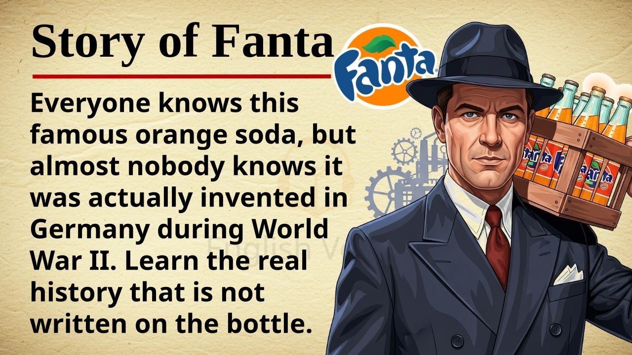 The Story of Fanta || 🍊🥤 Learn English Through Story Level 2 || Graded Reader 🎧