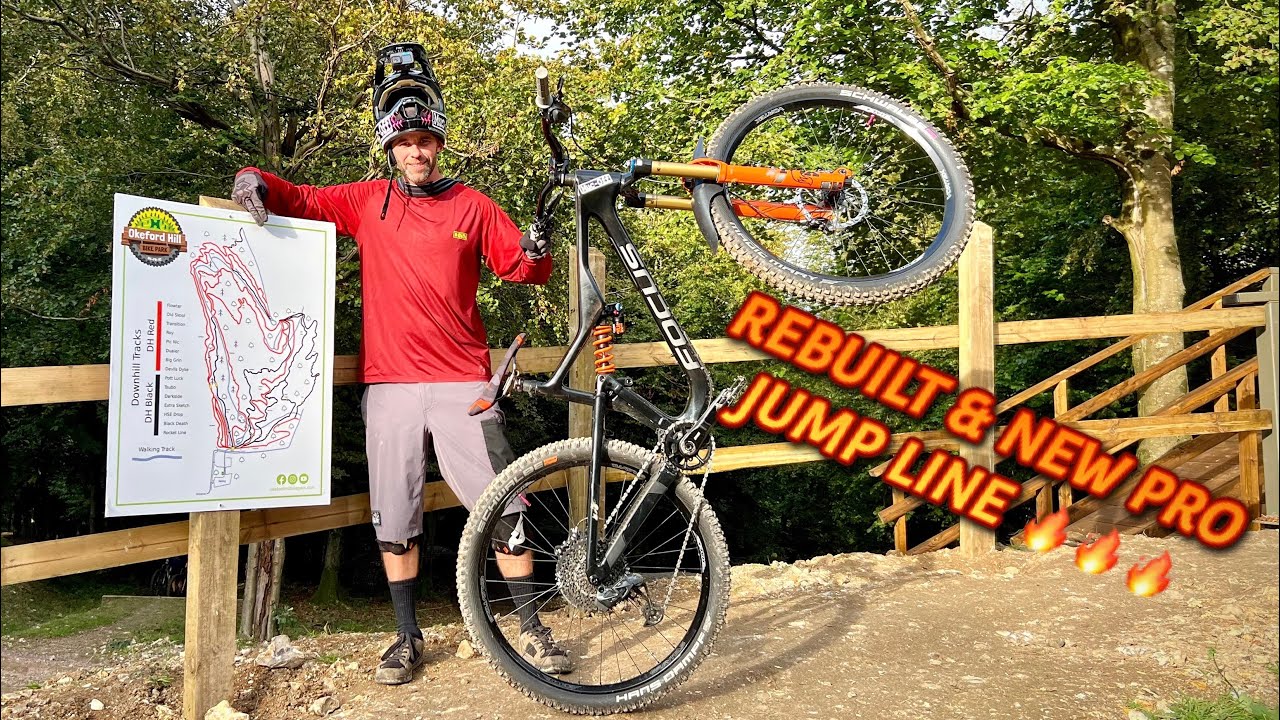 A NEW PRO JUMP LINE AT OKEFORD HILL BIKEPARK!