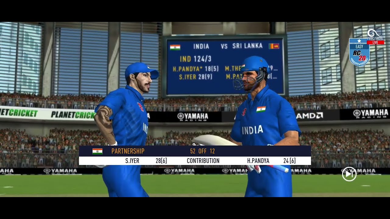 India vs srilanka cricket match