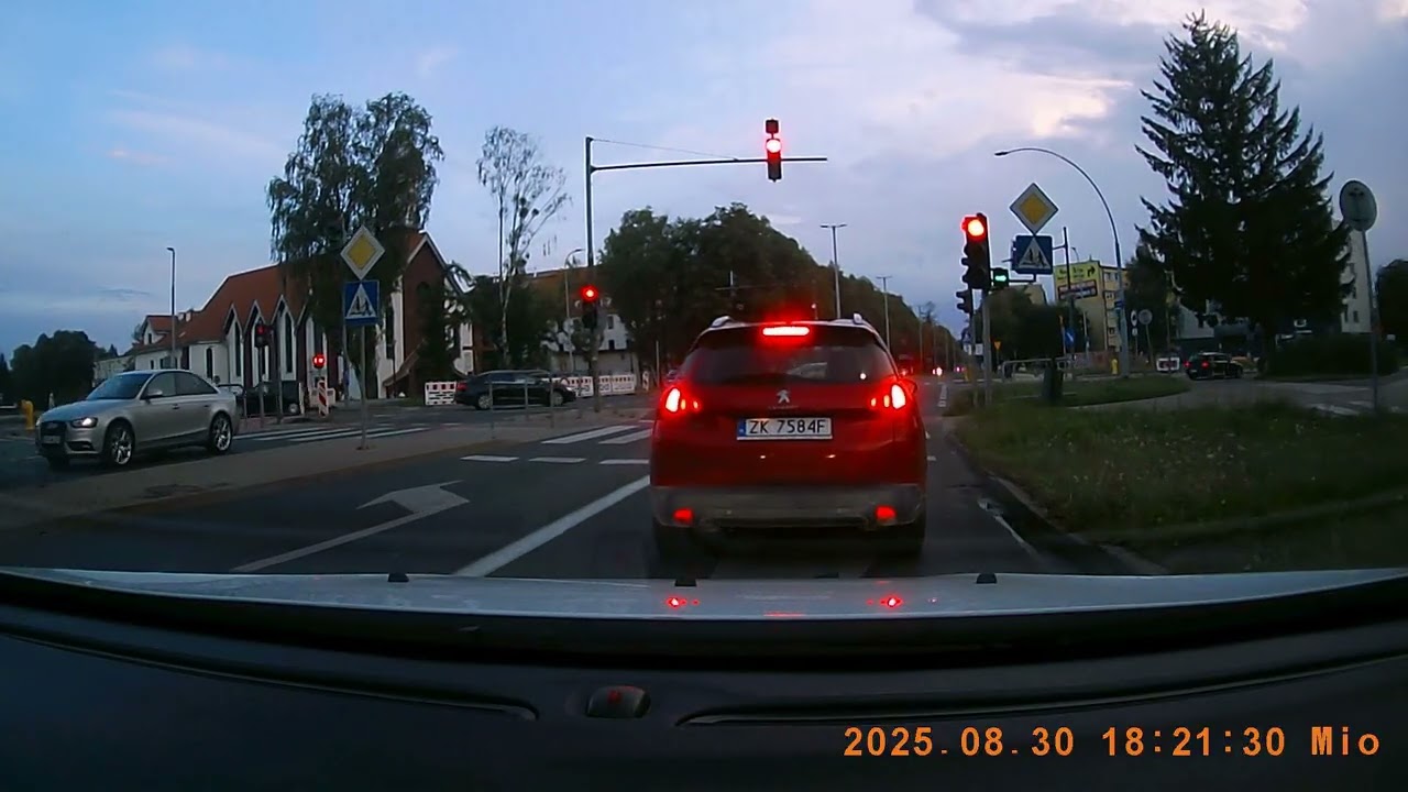 KOSZALIN -przejazd przez miasto 30.08.2025