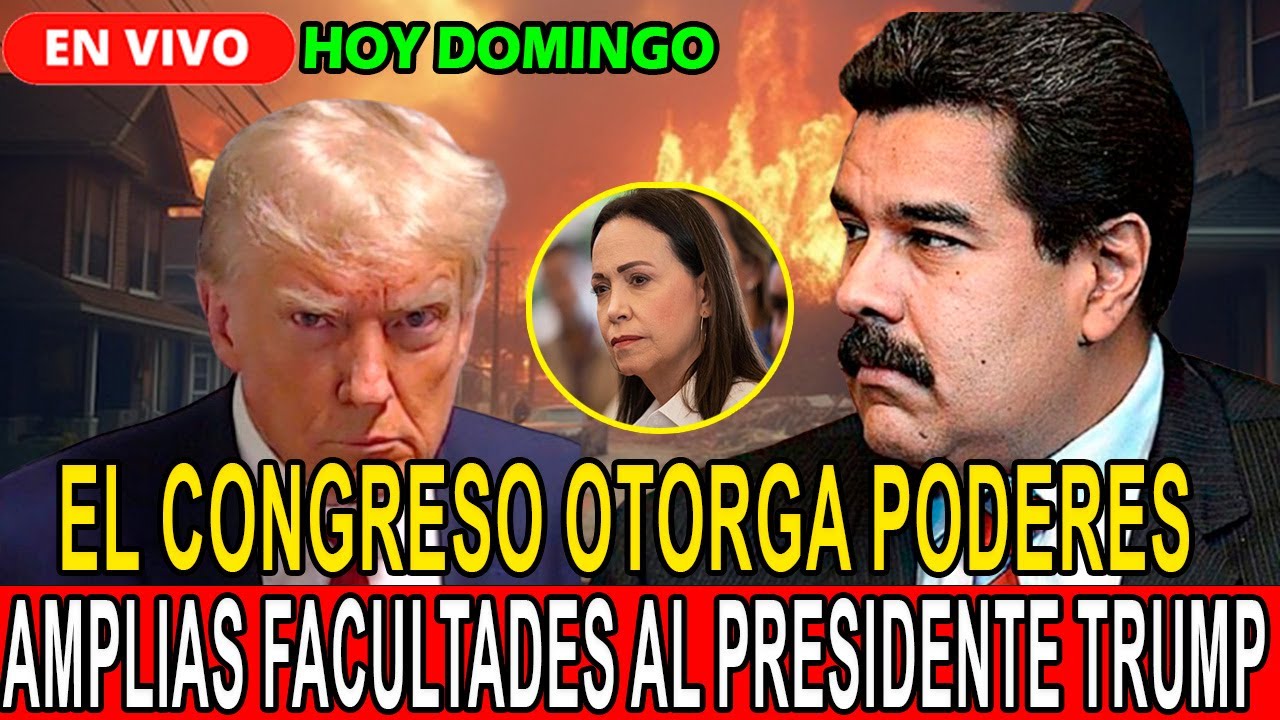&iexcl;&Uacute;LTIMO MINUTO! El Congreso entrega poderes ilimitados a Trump: &iquest;Fin del equilibrio de poderes?