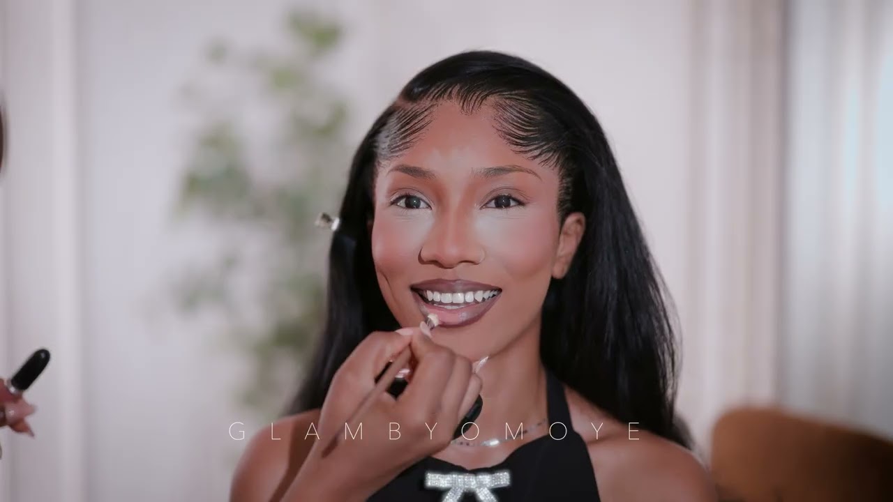 CLEAN GLAM ON LIGHT SKIN | GLAMBYOMOYE