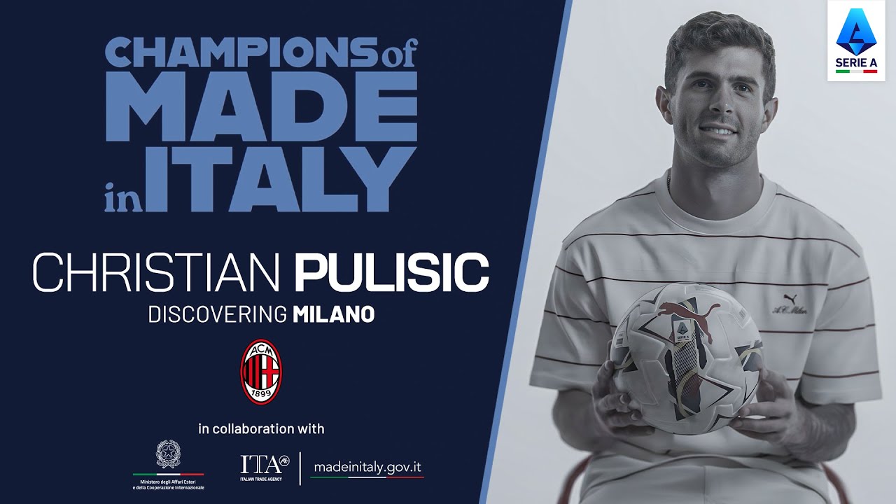 Style, Passion and Purpose | Champions of #MadeinItaly with Christian Pulisic | Serie A 2024/25