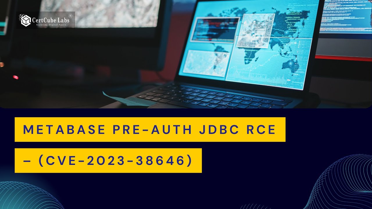 Metabase Pre-Auth JDBC RCE | CVE-2023-38646 Exploit & PoC (Critical Vulnerability) | #cve #rce #poc