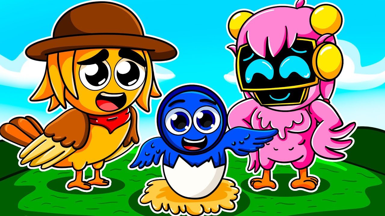 😱 ¡NOS CONVERTIMOS en una FAMILIA de PÁJAROS en ROBLOX! 🐦