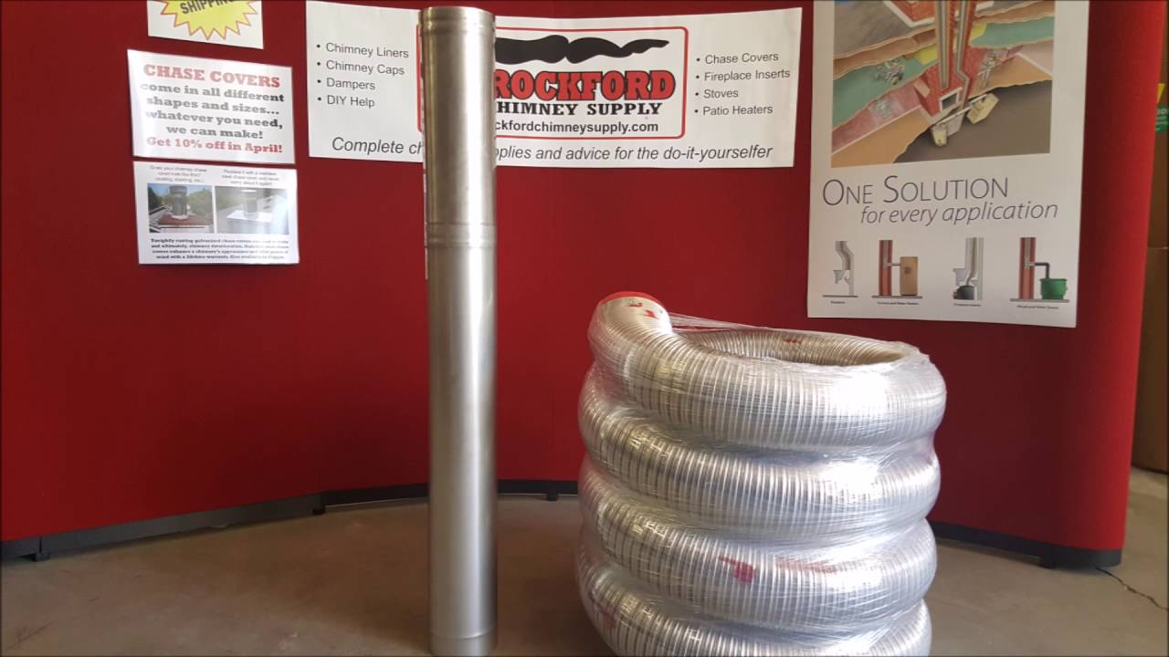 Stainlesss Steel Rigid Chimney Liner Pipe Product Overview