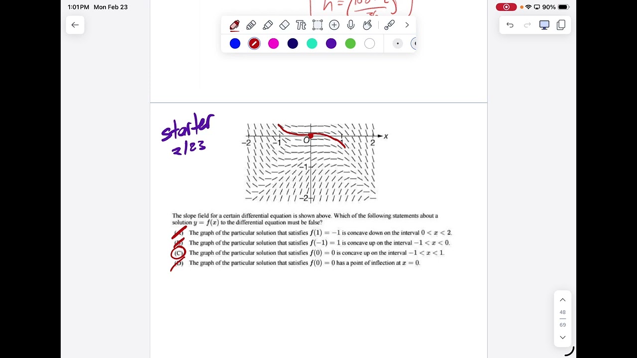 2,23 Calc 7.8 exponential differential equations