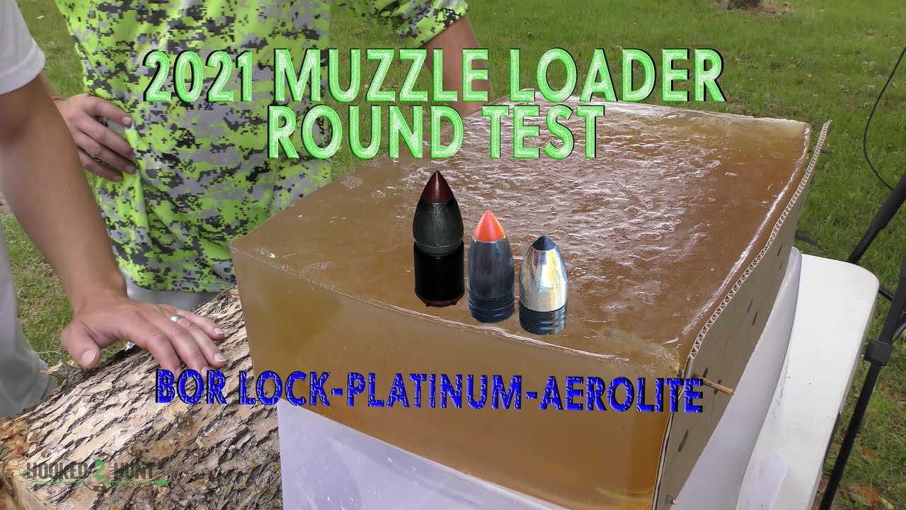 2021 Muzzleloader Round Test   (Ballistics Gel Test and More!!)
