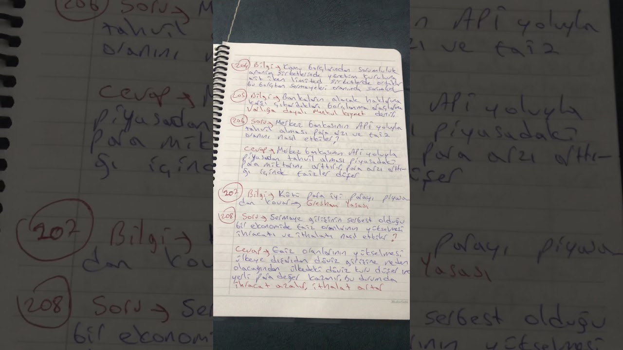 Banka Sınavları 200 Temel Bilgi Part8
