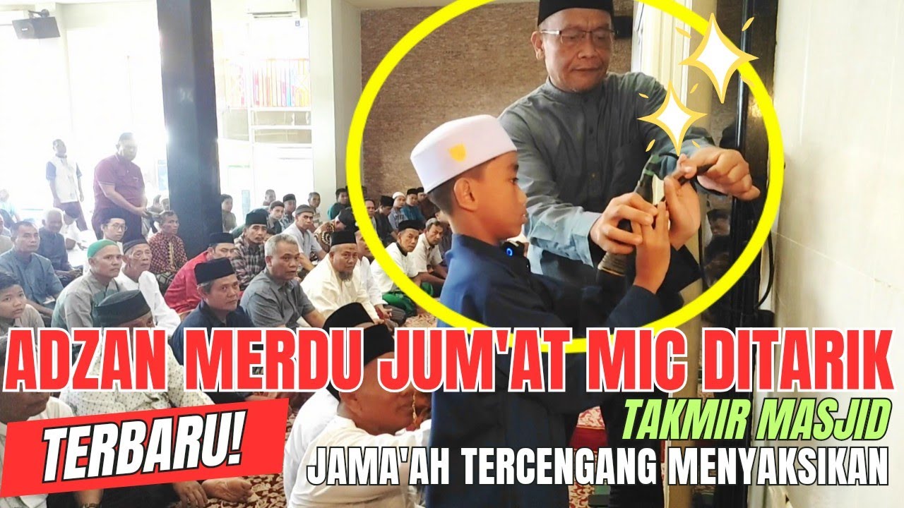A child prodigy insisted on asking permission to perform the Friday prayer at a mosque. His micro...