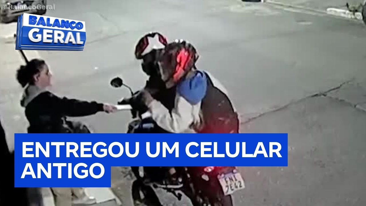 Estudante entrega ‘celular do bandido’ e se livra de grandes prejuízos em assalto em SP