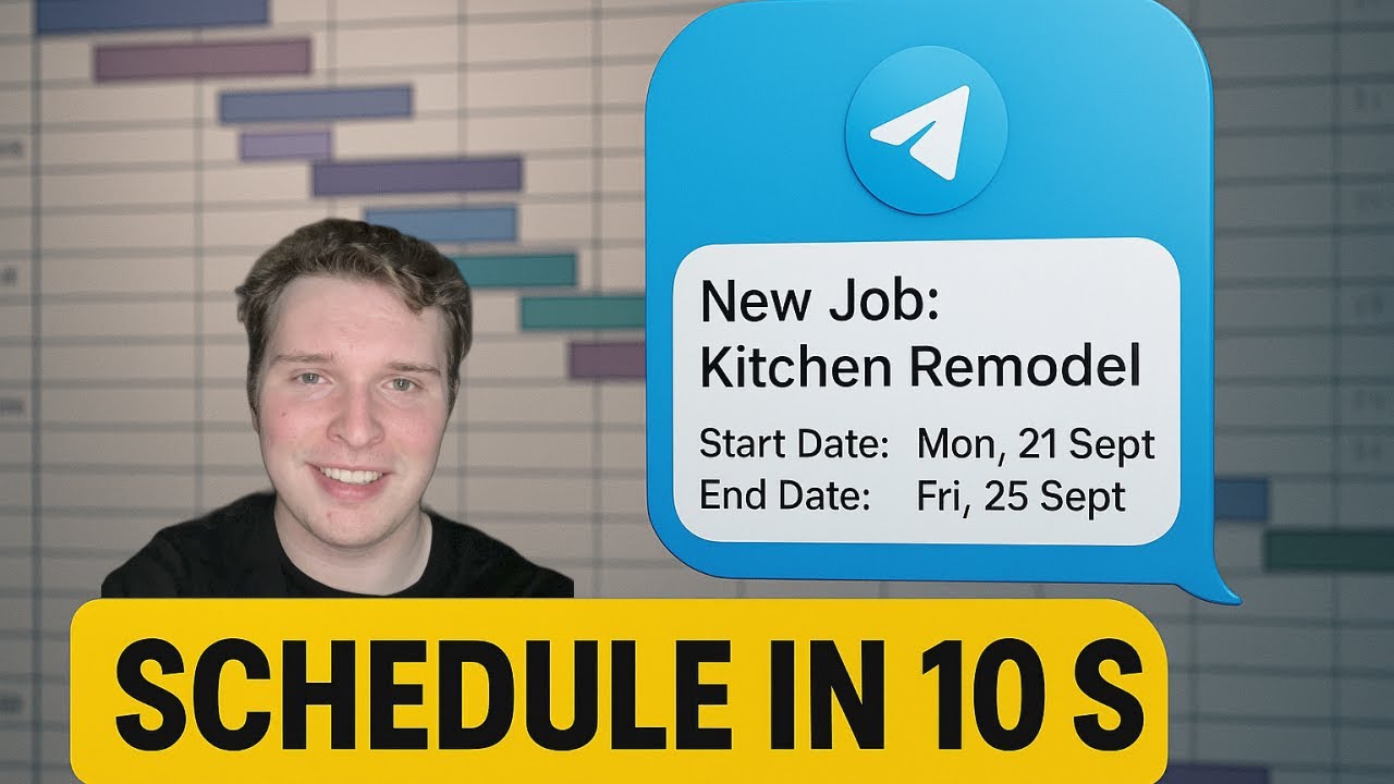 Build a Construction Schedule Bot with n8n (Free Template)
