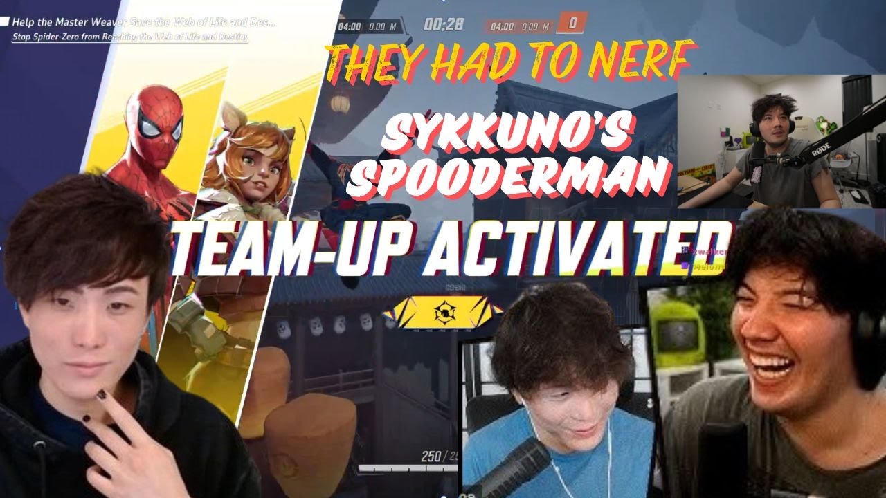 Marvel had to Nerf GM Sykkuno's Spooderman ft Masayoshi's ACE  & Drops 50k Damage with Squirrel Girl