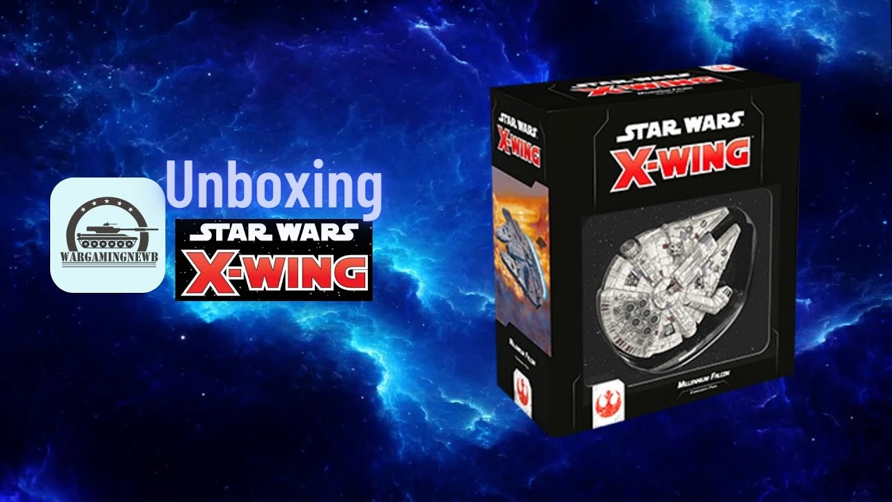 Unboxing X-Wing Miniatures 2.0 Millenium Falcon [Unboxing]