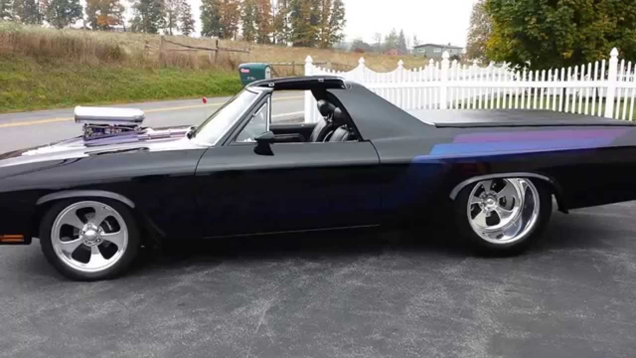 1970 Chevrolet Elcamino SS Prostreet Protouring