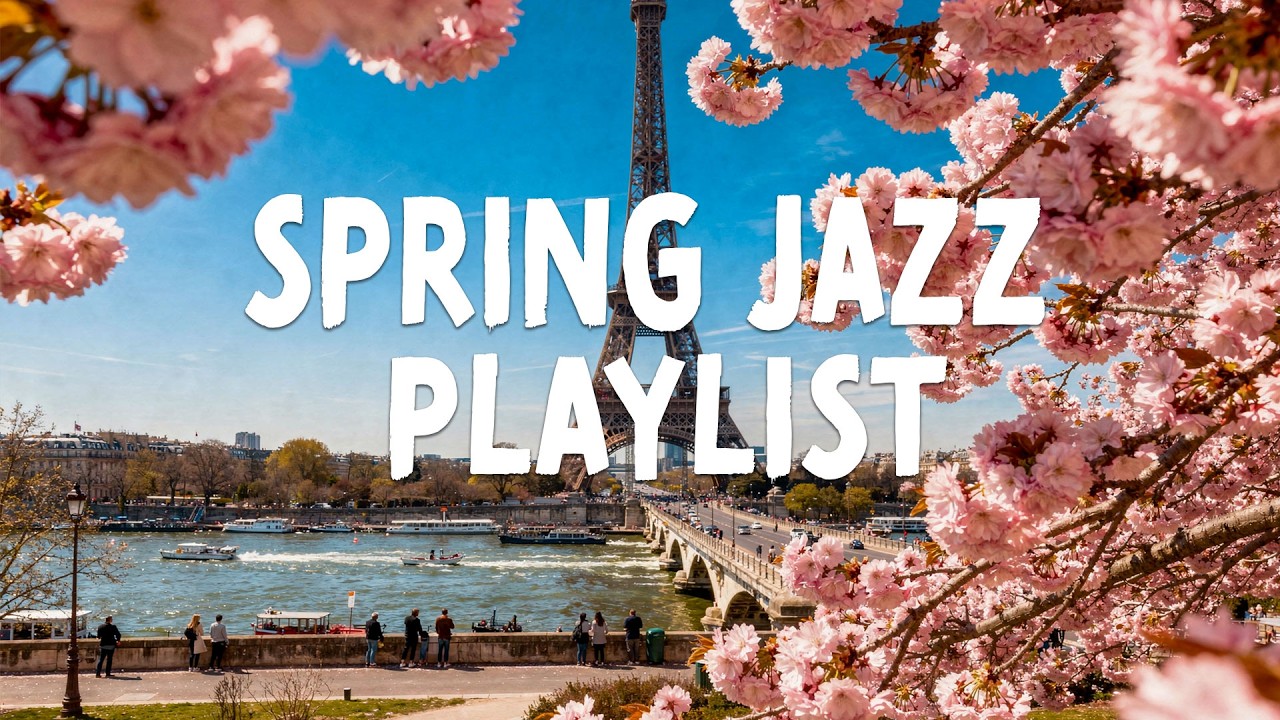 [Playlist] 봄바람처럼 부드럽게 스며드는 포근한 재즈플리🤍 Spring Jazz  다가오는 봄을 기다리며 듣는 설렘 가득한 재즈플리☺️