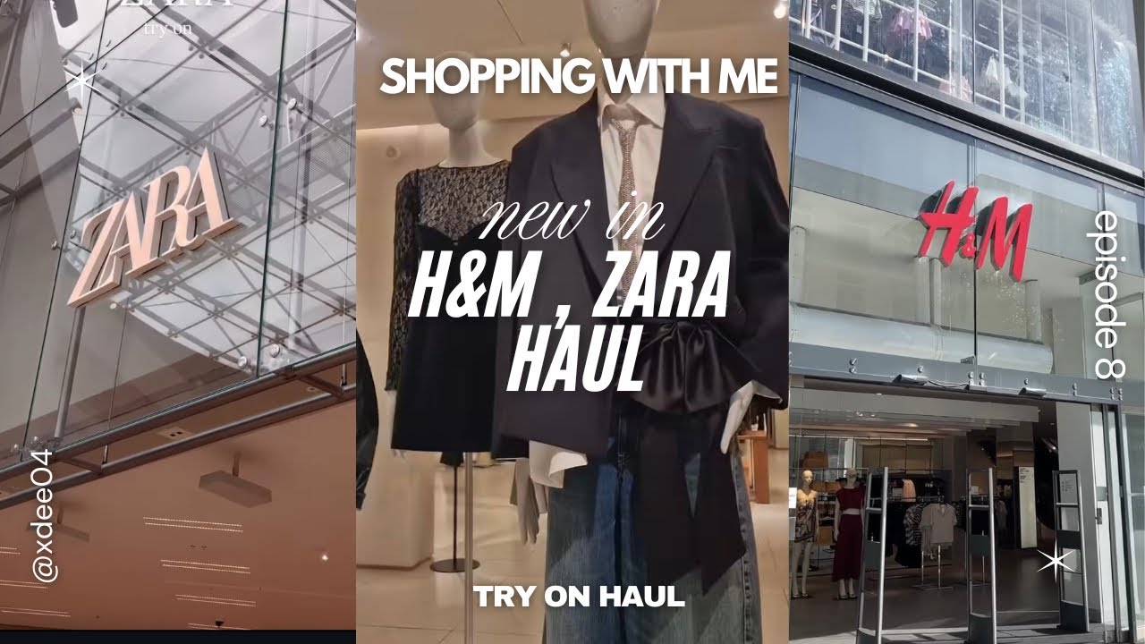 H&M & ZARA New Collection Try-On Haul| Shop With Me + Favourites|Fall/Winter 2025 Fashion #zara #hm 
