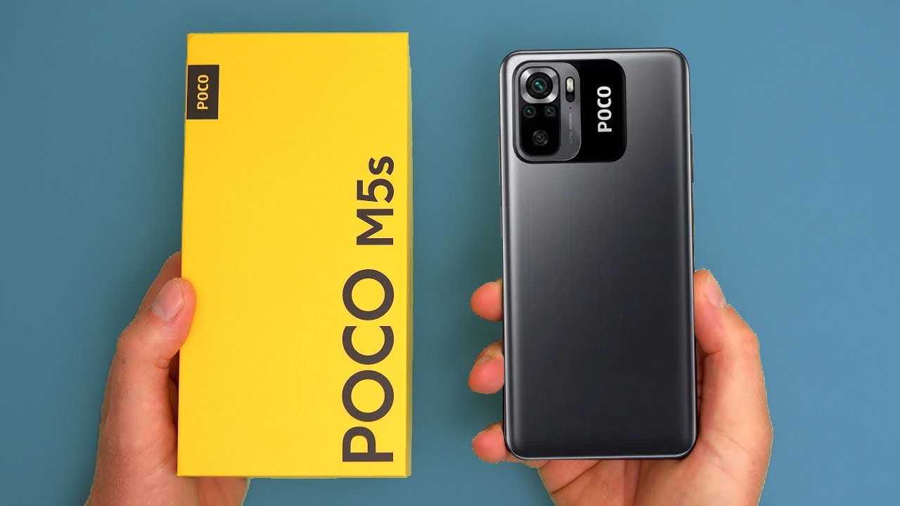 فتح علبة هاتف poco m5s مع السعر والموصفات|POCO M5s UNBOXING