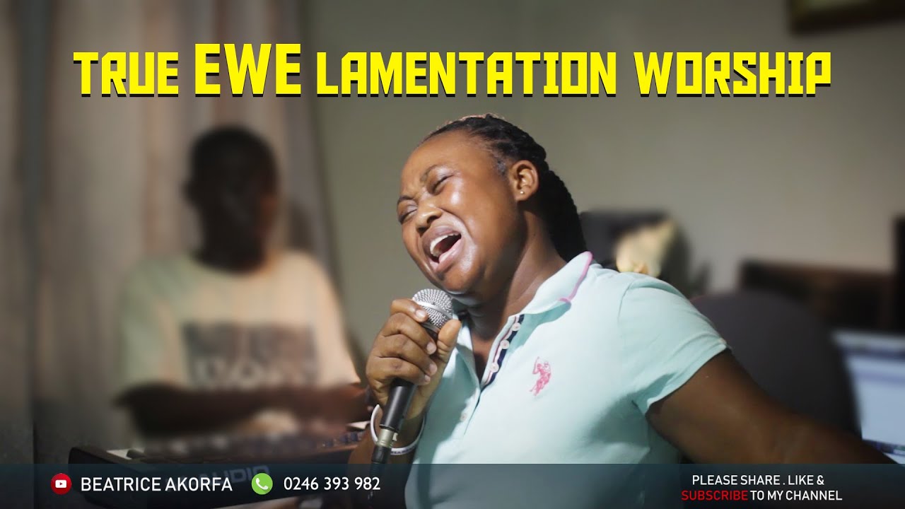 Passionate 😭 Ewe Prayer Medley(Lamentation) so divine and touching